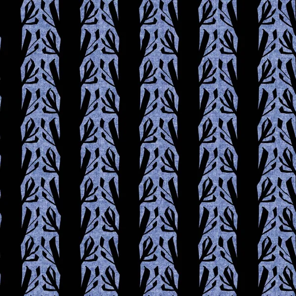 Stile denim geometrico effetto tela materiale texture senza cuciture. Jeans maschili blu modello tinto. Sbiadito indaco disegno astratto stampato tegola campione. — Foto Stock