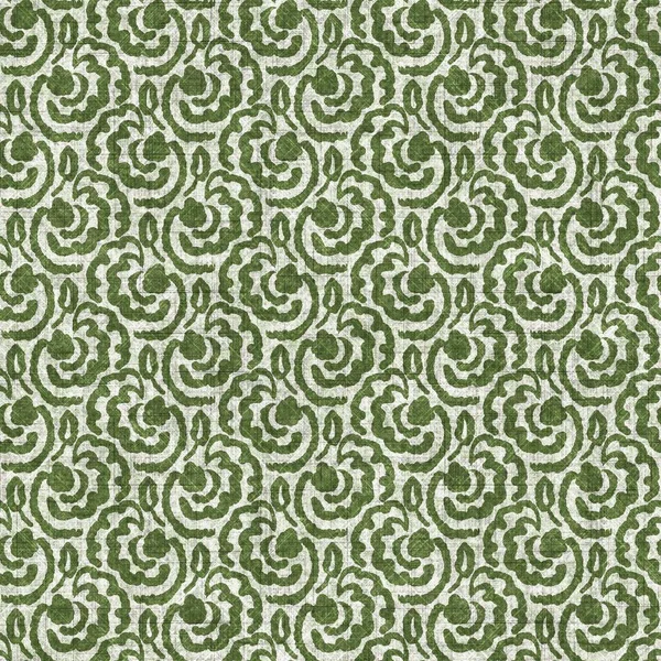Лісовий зелений ботанічний лист безшовний візерунок лінолеуму. Органічний натуральний тон на тон листя дизайн подушки для кидка, м'яке меблювання і сучасний домашній декор текстильний годинник — стокове фото