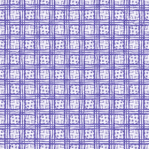 Purple geometric very peri color of the year seamless pattern texture. Colorful trend tone on tone texture linen shape fabric effect background. High quality JPG raster swatch. — Stock Photo, Image