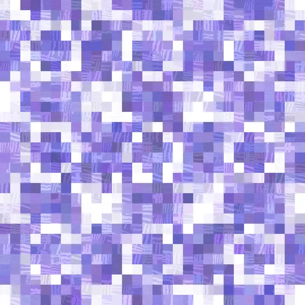 Pequeno padrão sem costura de grade de pixel de mosaico geométrico roxo. Moderna forma quadrada textura tendência telha. Cor do ano 2022 fundo grade. alta qualidade jpg raster swatch. — Fotografia de Stock