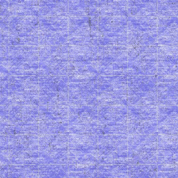 Peri fioletowy tartan w kratę kolor roku bezszwowy wzór tekstury. Tonal grunge sprawdzić modne teksturowane tło. Miękki niebieski biały zmyty materiał na efekt tekstylny. Płytka rastrowa Grunge jpg. — Zdjęcie stockowe