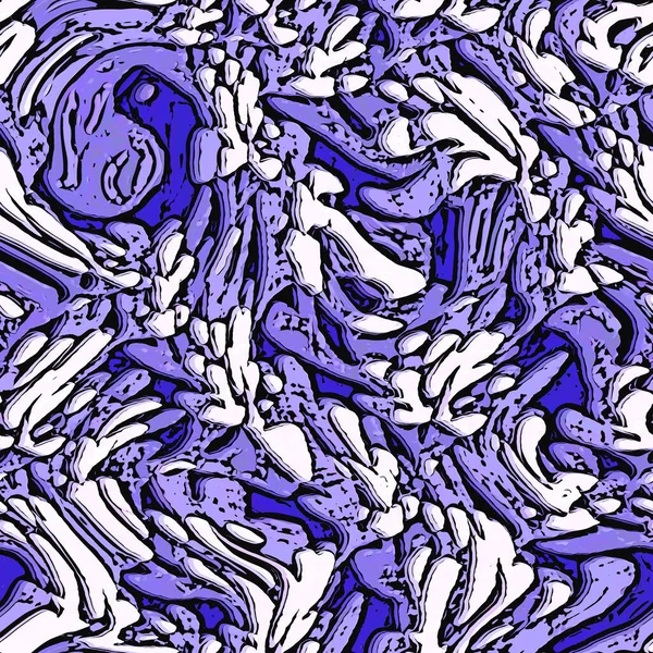 Фіолетовий камо вихор дуже періодичного кольору в рік безшовної текстури візерунка. Барвистий тон тенденції на тон лляної текстури. Тло ефекту камуфляжу тканини. Високоякісна растрова плитка JPG . — стокове фото