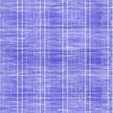 Peri mor ekose kumaş rengi, yılın kusursuz desen dokusu. Tonal grunge kontrolü modaya uygun bir geçmiş. Yumuşak mavi beyaz, tekstil etkisini yok etti. Grunge jpg raster fayansları.