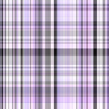 Peri mor köşegen renginde, yılın kusursuz desen dokusu. Tonal gingham, grunge check moda doku geçmişi. Yumuşak mavi yıkama tekstil efekti..