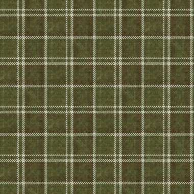  Sessiz, yeşil, ekose kumaş. Kusursuz yünlü İskoç tarzı ekose kumaş. Kırsal klasik kareli malzeme efekti tekrarla. 
