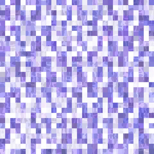 Pequeno padrão sem costura de grade de pixel de mosaico geométrico roxo. Moderna forma quadrada textura tendência telha. Cor do ano 2022 fundo grade. alta qualidade jpg raster swatch. — Fotografia de Stock