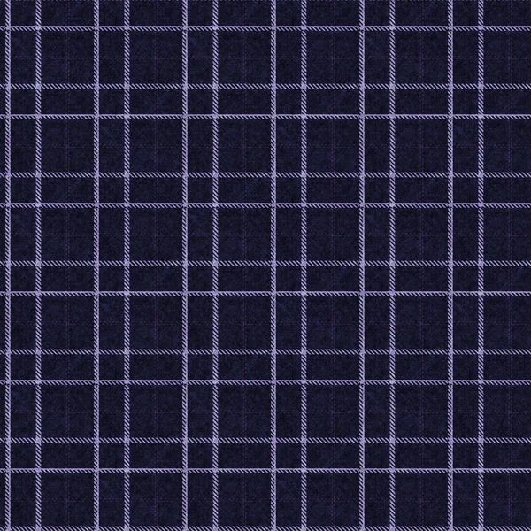 Μωβ χρώμα υφαντό tartan υφή φόντο. Απρόσκοπτη γοτθική αρσενικό στυλ hipster tartan ύφασμα. Ρετρό vintage pyjama ελεγμένα κλωστοϋφαντουργικά προϊόντα επαναλάβετε κεραμίδι. — Φωτογραφία Αρχείου