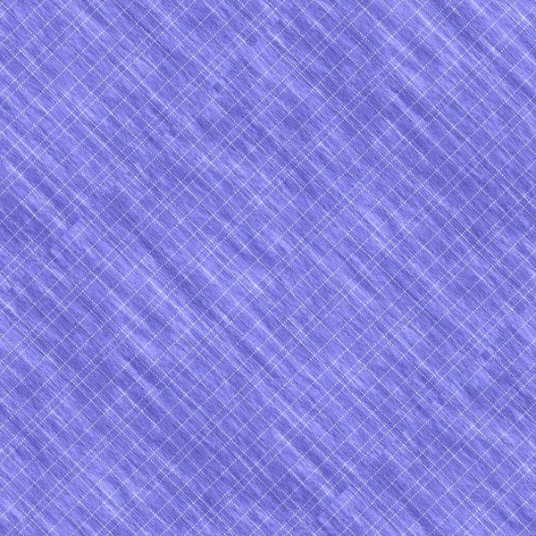 Peri tartán diagonal púrpura color del año textura patrón sin costuras. Gingham tonal, grunge comprobar fondo de textura de moda. Suave azul blanco lavado textil efecto azulejos reloj. —  Fotos de Stock
