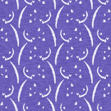 Mor noktalı, yılın en pürüzsüz desenli rengi. Renkli ton dokusu tonu keten çizgili kumaş efekti arka planı. Yüksek kalite JPG döşemesi.