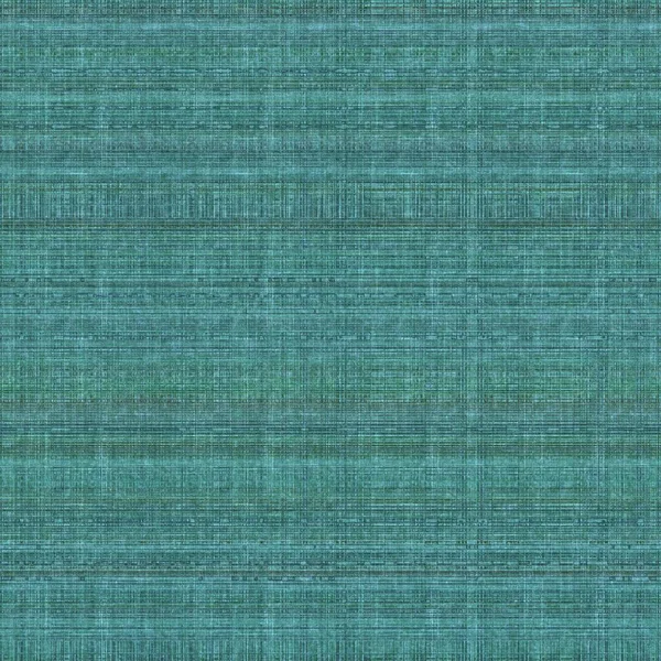 Blue seamless linen material effect texture. Modern colorful woven textile swatch tile for trendy home decor. — Stock Photo, Image