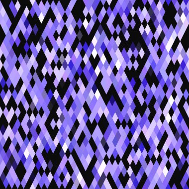 Küçük mor geometrik mozaik piksel elmas dikişsiz desen. Modern kare şekilli fayans dokusu. 2022 şebeke arka planının rengi. Yüksek kaliteli jpg raster örneği.