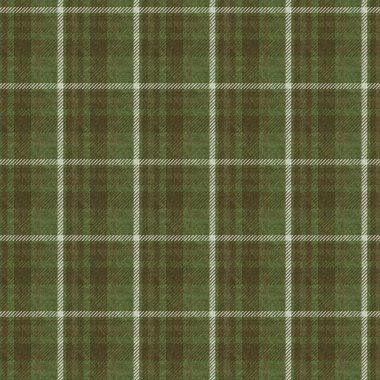  Sessiz, yeşil, ekose kumaş. Kusursuz yünlü İskoç tarzı ekose kumaş. Kırsal klasik kareli malzeme efekti tekrarla. 