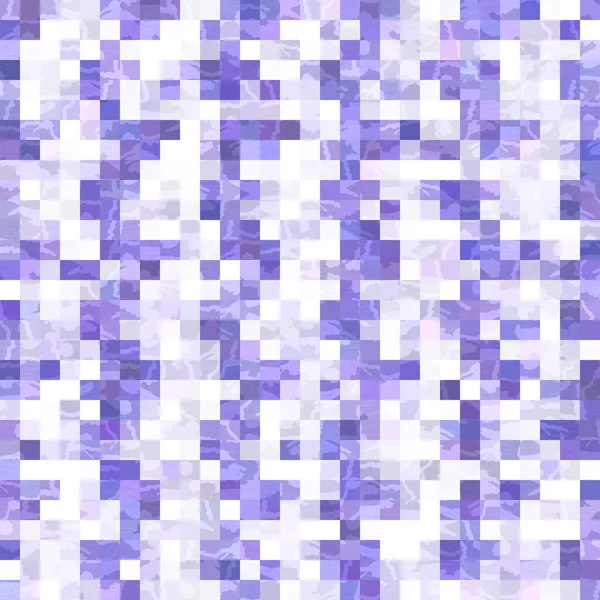 Malutki fioletowy geometryczny siatka mozaiki pikseli bezszwowy wzór. Nowoczesny kształt kwadratowy płytki trend tekstury. Kolor roku 2022 tło siatki. Wysokiej jakości swatch rastrowy jpg. — Zdjęcie stockowe