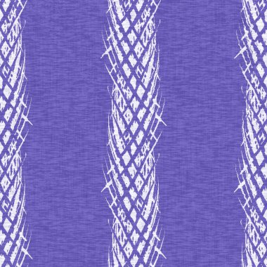 Mor çizgili, yılın kusursuz desenli rengi. Renkli moda ton ton dokusu keten çizgili kumaş efekt arka planı. Yüksek kalite JPG raster örneği.