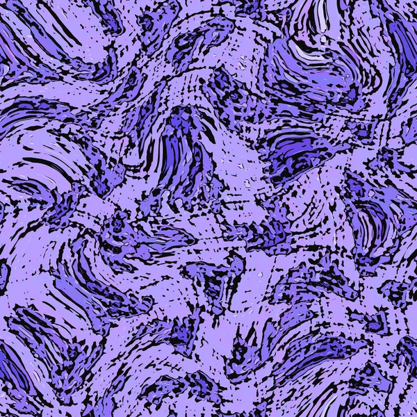 Purple camo swirl very peri color of the year seamless pattern texture. Colorful trend tone on tone linen texture. Camouflage fabric effect background. High quality JPG raster tile. — Fotografia de Stock