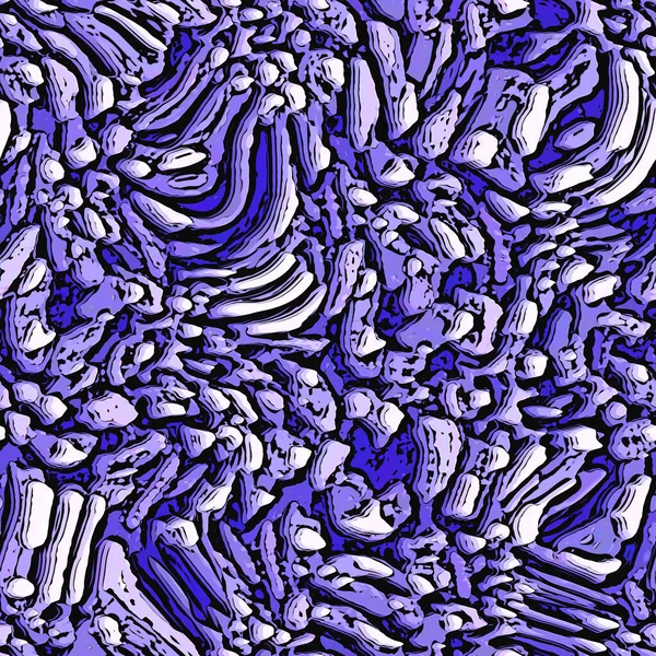 Purple camo swirl very peri color of the year seamless pattern texture. Colorful trend tone on tone linen texture. Camouflage fabric effect background. High quality JPG raster tile. — Foto Stock