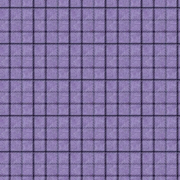 Color púrpura tejido tartán textura de fondo. Paño de tela de tartán hipster estilo masculino gótico sin costuras. Pijama retro vintage comprobado textil efecto azulejo repetición. —  Fotos de Stock