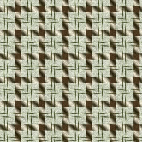 溶かした緑の冬の織物のテクスチャを再生します。シームレスウールスコットランドスタイル再生生地布。素朴な古典的なチェッカー材料効果繰り返しタイル. — ストック写真