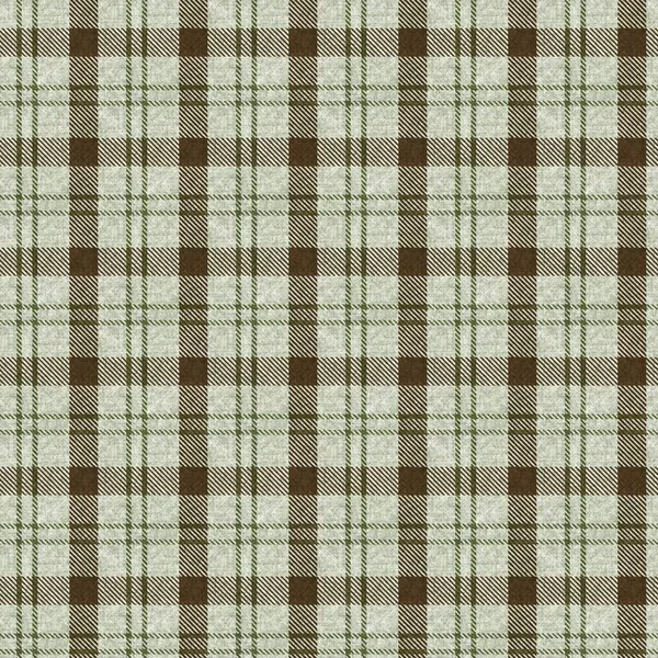 Tekstur hijau dihaluskan pada musim dingin. Seamless woolen scottish gaya kain kotak-kotak. Efek material pemeriksaan klasik berkarat Ubin pengulangan. — Stok Foto