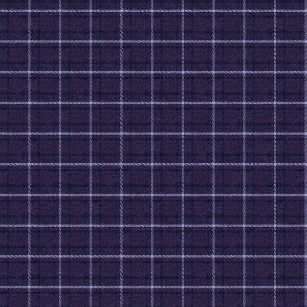 Paarse kleur geweven tartan textuur achtergrond. Naadloze gotische mannelijke stijl hipster tartan stof doek. Retro vintage pyjama gecontroleerd textiel effect herhaling tegel. — Stockfoto