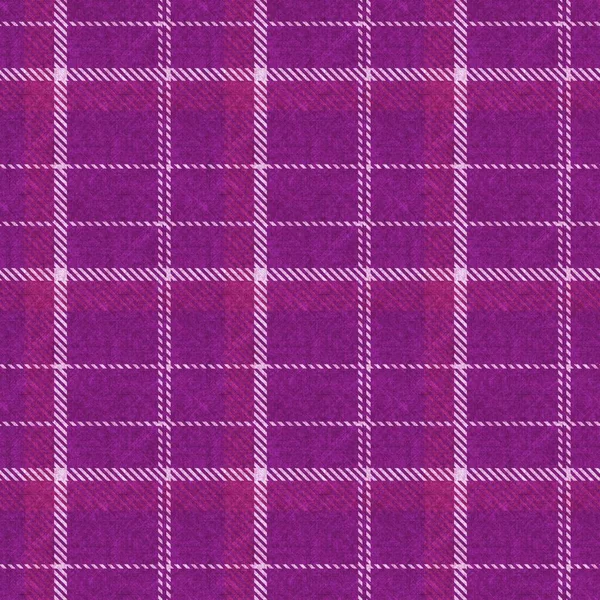 Verão rosa brilhante tecido textura xadrez. Pano de tecido xadrez estilo feminino sem costura lã. Rústico clássico checkered telha efeito material repetição. — Fotografia de Stock