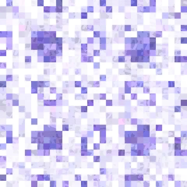 Piccolo mosaico geometrico viola pixel griglia modello senza soluzione di continuità. Moderna struttura di tendenza piastrelle di forma quadrata. Colore dello sfondo griglia anno 2022. swatch raster jpg di alta qualità. — Foto Stock