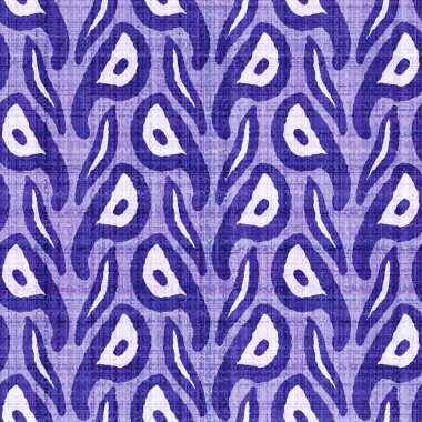 Mor botanik yılın kusursuz desenli dokusu. Ton keten dokusunda renkli bir ton. Çiçek yapraklı kumaş efekt arka planı. Yüksek kalite JPG Raster fayansları.