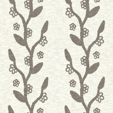  Çiçek illüstrasyon kumaş dokusu deseni. Botanik duvar kâğıdı için kusursuz dokuma doğal bitki deseni.. 