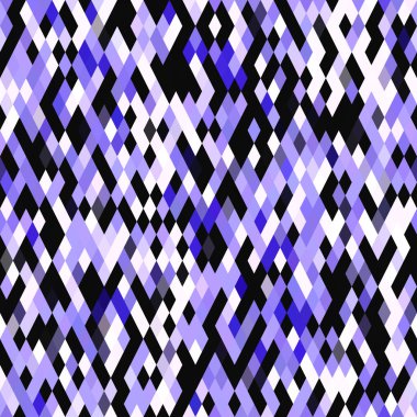 Küçük mor geometrik mozaik piksel elmas dikişsiz desen. Modern kare şekilli fayans dokusu. 2022 şebeke arka planının rengi. Yüksek kaliteli jpg raster örneği.