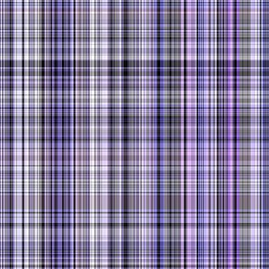 Peri mor köşegen renginde, yılın kusursuz desen dokusu. Tonal gingham, grunge check moda doku geçmişi. Yumuşak mavi yıkama tekstil efekti..