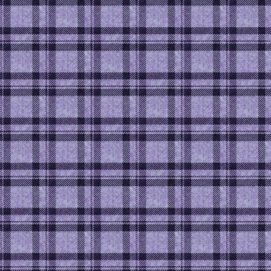 Mor renkli örülmüş tartan dokusu arka planı. Kusursuz gotik erkeksi hippi kumaş kumaşı. Retro vintage pijama kontrol edildi tekstil etkisi tekrarlanan fayans. 