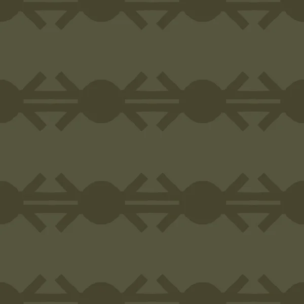 Vintage musgo verde patrón geométrico sin costura. Camuflaje de selva bicolor para papel pintado militar y color caqui por todas partes imprimir. — Foto de Stock