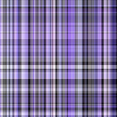 Peri mor köşegen renginde, yılın kusursuz desen dokusu. Tonal gingham, grunge check moda doku geçmişi. Yumuşak mavi yıkama tekstil efekti..