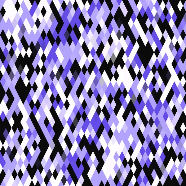 Liten lila geometrisk mosaik pixel diamant sömlöst mönster. Modern fyrkantig form kakel trend konsistens. Årets färg 2022 rutnät bakgrund. Hög kvalitet jpg raster swatch. — Stockfoto