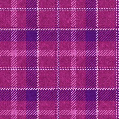 Parlak pembe yaz ekose kumaşı. Kusursuz yünlü kadın tarzı ekose kumaş kumaş. Kırsal klasik kareli malzeme efekti tekrarla. 