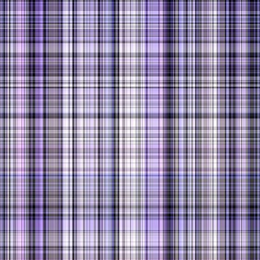 Peri mor köşegen renginde, yılın kusursuz desen dokusu. Tonal gingham, grunge check moda doku geçmişi. Yumuşak mavi yıkama tekstil efekti..