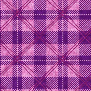 Parlak pembe yaz ekose kumaşı. Kusursuz yünlü kadın tarzı ekose kumaş kumaş. Kırsal klasik kareli malzeme efekti tekrarla. 