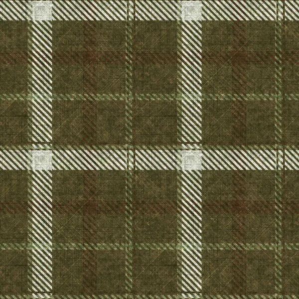 Muto verde inverno tessuto plaid texture. Tessuto scozzese di lana senza cuciture in stile scozzese. Rustico classico effetto materiale a quadretti ripetizione piastrelle. — Foto Stock