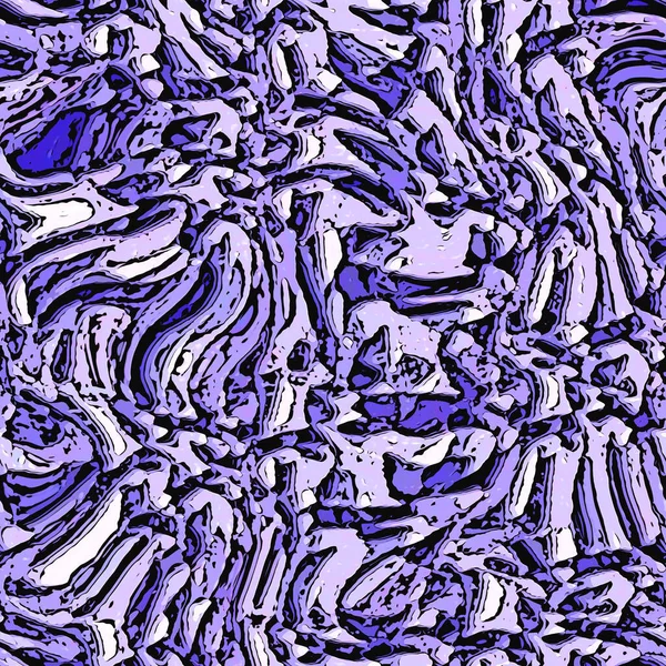 Purple camo swirl very peri color of the year seamless pattern texture. Colorful trend tone on tone linen texture. Camouflage fabric effect background. High quality JPG raster tile. — Stock Photo, Image