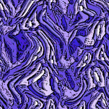 Mor kamuflaj kıvrımları, yılın kusursuz desen dokusu. Ton keten dokusunda renkli bir ton. Kamuflaj kumaş efekti arka planı. Yüksek kalite JPG döşemesi.