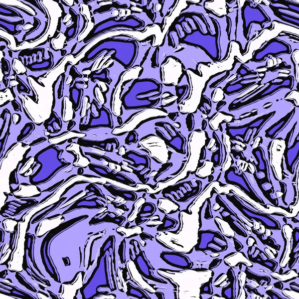 Mor kamuflaj kıvrımları, yılın kusursuz desen dokusu. Ton keten dokusunda renkli bir ton. Kamuflaj kumaş efekti arka planı. Yüksek kalite JPG döşemesi.