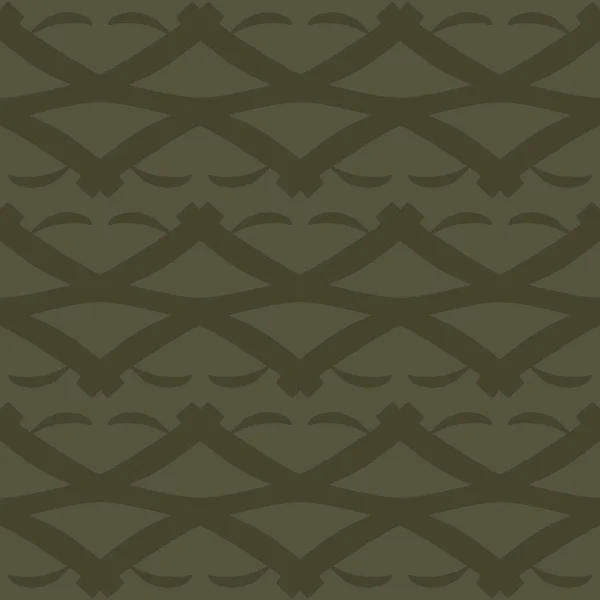 Vintage mos groen geometrisch naadloos patroon. Twee kleuren jungle camouflage voor militair behang en kaki overal print. — Stockfoto