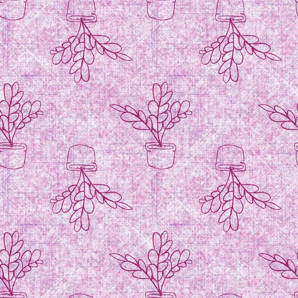 Botanik yaprakları, el işi, keten desenli. Yastık fırlatmak için organik yaprak doğal ses tonu, yumuşak mobilya. Modern pembe ev dekorasyonu. 