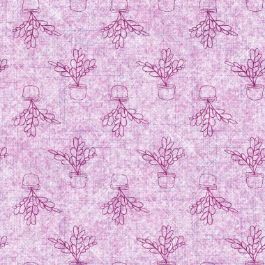 Botanik yaprakları, el işi, keten desenli. Yastık fırlatmak için organik yaprak doğal ses tonu, yumuşak mobilya. Modern pembe ev dekorasyonu. 