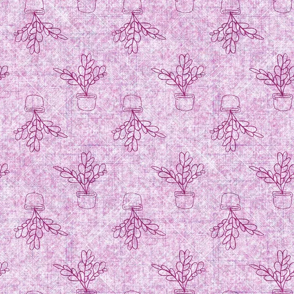 Botanik yaprakları, el işi, keten desenli. Yastık fırlatmak için organik yaprak doğal ses tonu, yumuşak mobilya. Modern pembe ev dekorasyonu. 