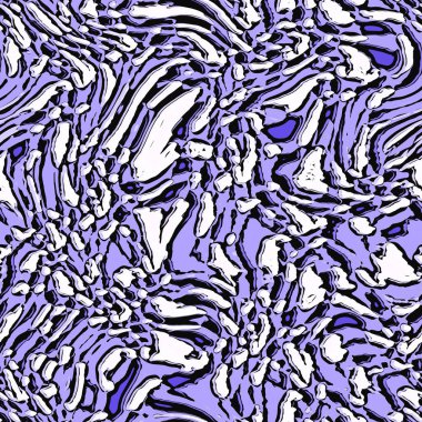 Mor kamuflaj kıvrımları, yılın kusursuz desen dokusu. Ton keten dokusunda renkli bir ton. Kamuflaj kumaş efekti arka planı. Yüksek kalite JPG döşemesi.