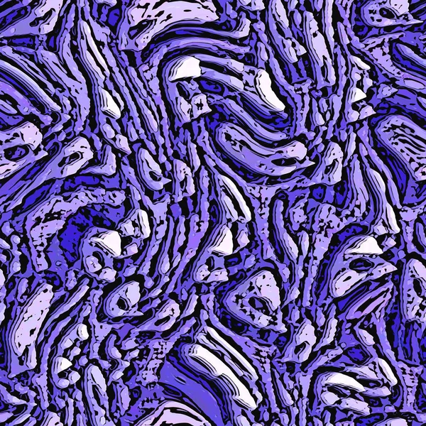 Purple camo swirl very peri color of the year seamless pattern texture. Colorful trend tone on tone linen texture. Camouflage fabric effect background. High quality JPG raster tile. — Fotografia de Stock