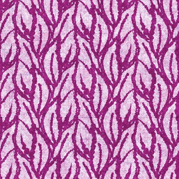 Botanik yaprakları, el işi, keten desenli. Yastık fırlatmak için organik yaprak doğal ses tonu, yumuşak mobilya. Modern pembe ev dekorasyonu. 