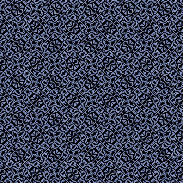 Джинсовий стиль геометричного полотна ефект безшовної текстури матеріалу. Маскулінний джинсовий синій стиль пофарбований візерунок. Фадд індиго абстрактний друкований дизайн плитки годинник . — стокове фото