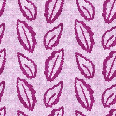 Botanik yaprakları, el işi, keten desenli. Yastık fırlatmak için organik yaprak doğal ses tonu, yumuşak mobilya. Modern pembe ev dekorasyonu. 